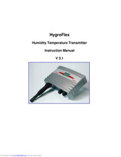 Rotronic HygroFlex 2 Instruction Manual