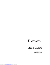 Lec INT800LA User Manual