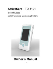 Active Care Medical TD-4121 Owner's Manual