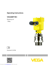 Vega VEGAMIP R61 Operating Instructions Manual