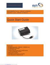 ETM ETM8120-4 Quick Start Manual