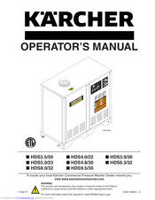 Kärcher HDS4.8/30 Operator's Manual