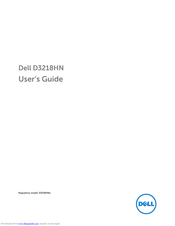 Dell D3218HN User Manual