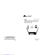 LTO AU-800R Owner's Manual