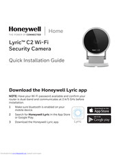 Honeywell Lyric C2 Quick Installation Manual