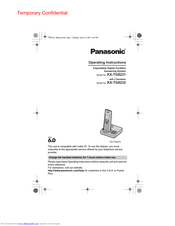 Panasonic KX-TG8232 Operating Instructions Manual