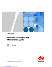 Huawei AP7050DE Hardware Installation And Maintenance Manual