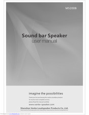 Shenzhen Vanke Loudspeaker Products M5200B User Manual