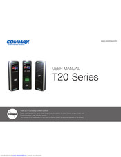 Commax T20-D User Manual