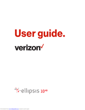 Verizon ellipsis 10HD User Manual