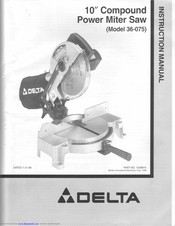 Delta 36-075 Instruction Manual
