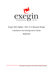 Exegin Q53 Installation And Configuration Manual