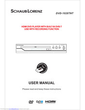 Schaub Lorenz DVD-1028TNT User Manual