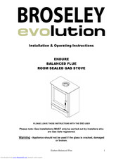 Broseley eVolution Installation & Operation Instructions