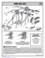 yakima kingjoe pro 3 installation