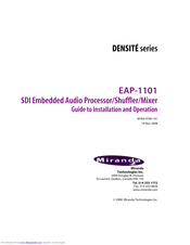 Miranda EAP-1101 Manual To Installation And Operation