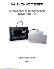Novotest UD1 Operating Manual