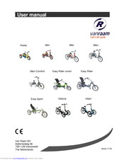 Vanraam Easy Rider Junior User Manual