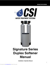 CSI Duplex SD96V Installation & Operation Manual