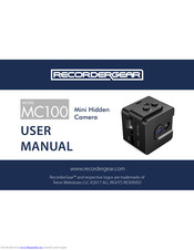 RecorderGear MC100 User Manual