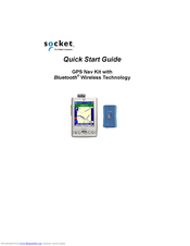 Socket Bluetooth GPS Nav Kit Quick Start Manual