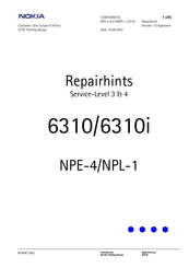 Nokia NPE-4 Service Manual