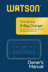 WATSON Universal 8-Bay Charger Owner's Manual