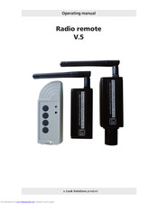 Look Solutions Radio remote V.5 Operating Manual