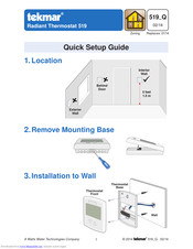 Tekmar 519 Quick Setup Manual