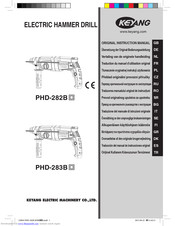 Keyang PHD-282B Instruction Manual