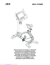 BH HI POWER H720BM Instructions For Assembly And Use