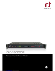 Rt IDLV-3000P User Manual