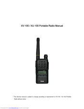 Tekk International XV-100 Series Manual