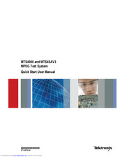 Tektronix MTS4SAV3 Quick Start User Manual