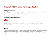 Huawei EM820U Manual