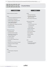 Murata KRM Manual