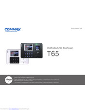 Commax T65 Installation Manual