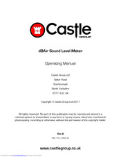 Castle group dBAir Operating Manual