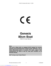 Genesis 1N00-510 User Manual
