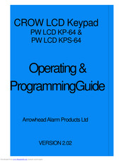 Arrowhead PW LCD KP-64 Operating & Programming Manual