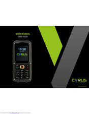 Cyrus CM 8 SOLID User Manual