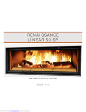Renaissance Fireplaces LINEAR 50 SP Instructions Manual