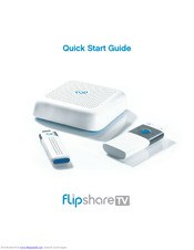 FlipShare TV CTV1W Quick Start Manual