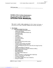 Conair GH3065 Operation Manual