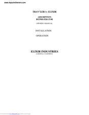 Elixir Industries TRAV'LER 202-90 Owner's Manual