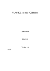 Wistron DCMA-86 User Manual