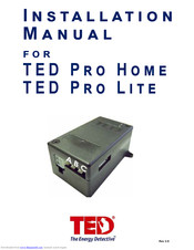 TED pro lite Installation Manual