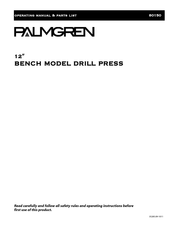 Palmgren 80150 Operating Manual And Parts List