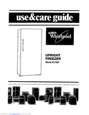 Whirlpool EV190F Use & Care Manual