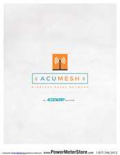 AccuEnergy AcuMesh Wireless RS485 Manual